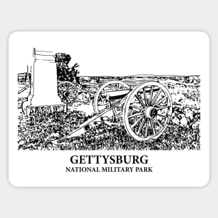 Gettysburg National Military Park Sticker